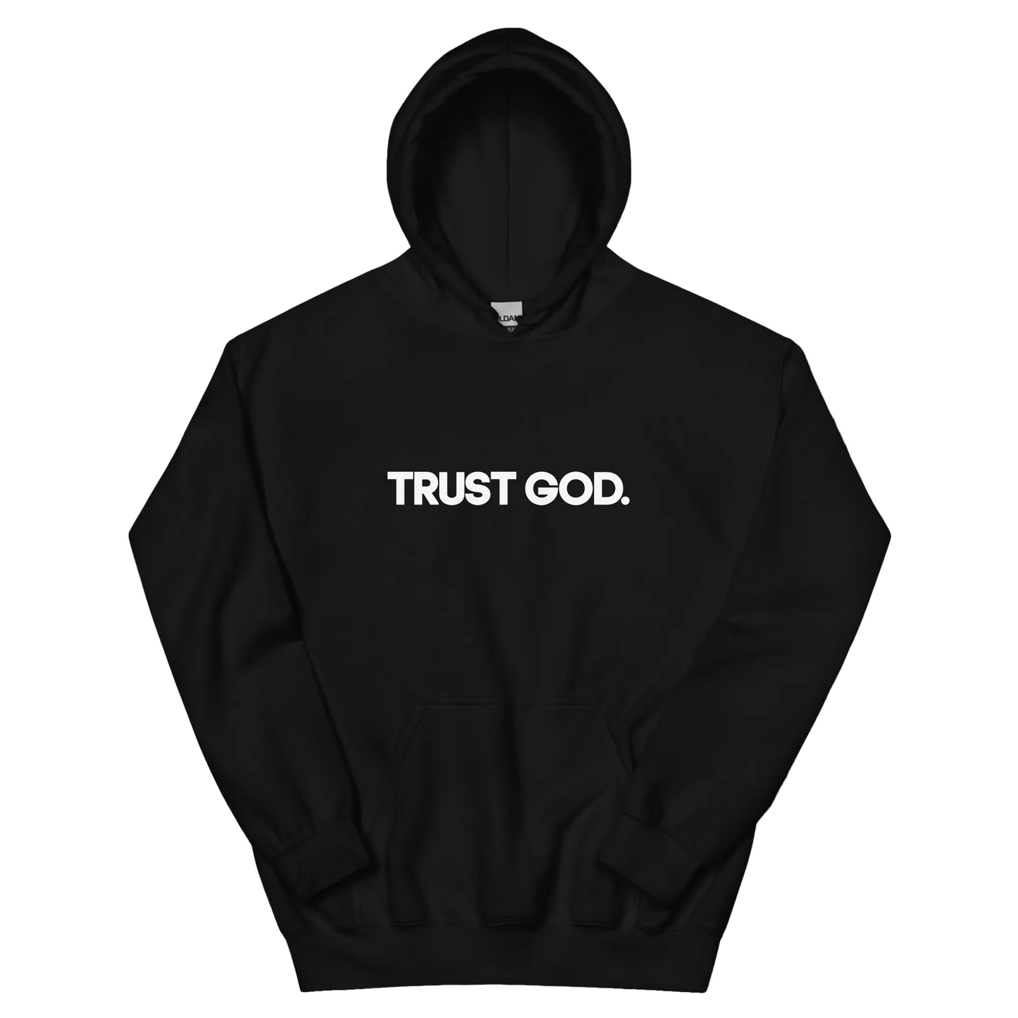 “Trust God” Faith-Based Unisex Hoodie